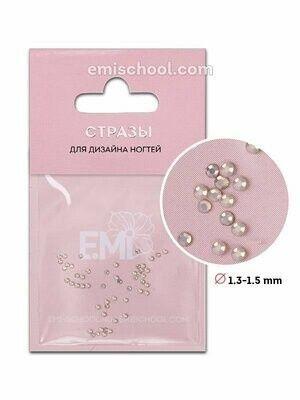 Rhinestones White Opal #3, 50pcs