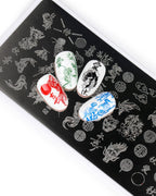 E.MiLac Stamping Plate #01 Asia