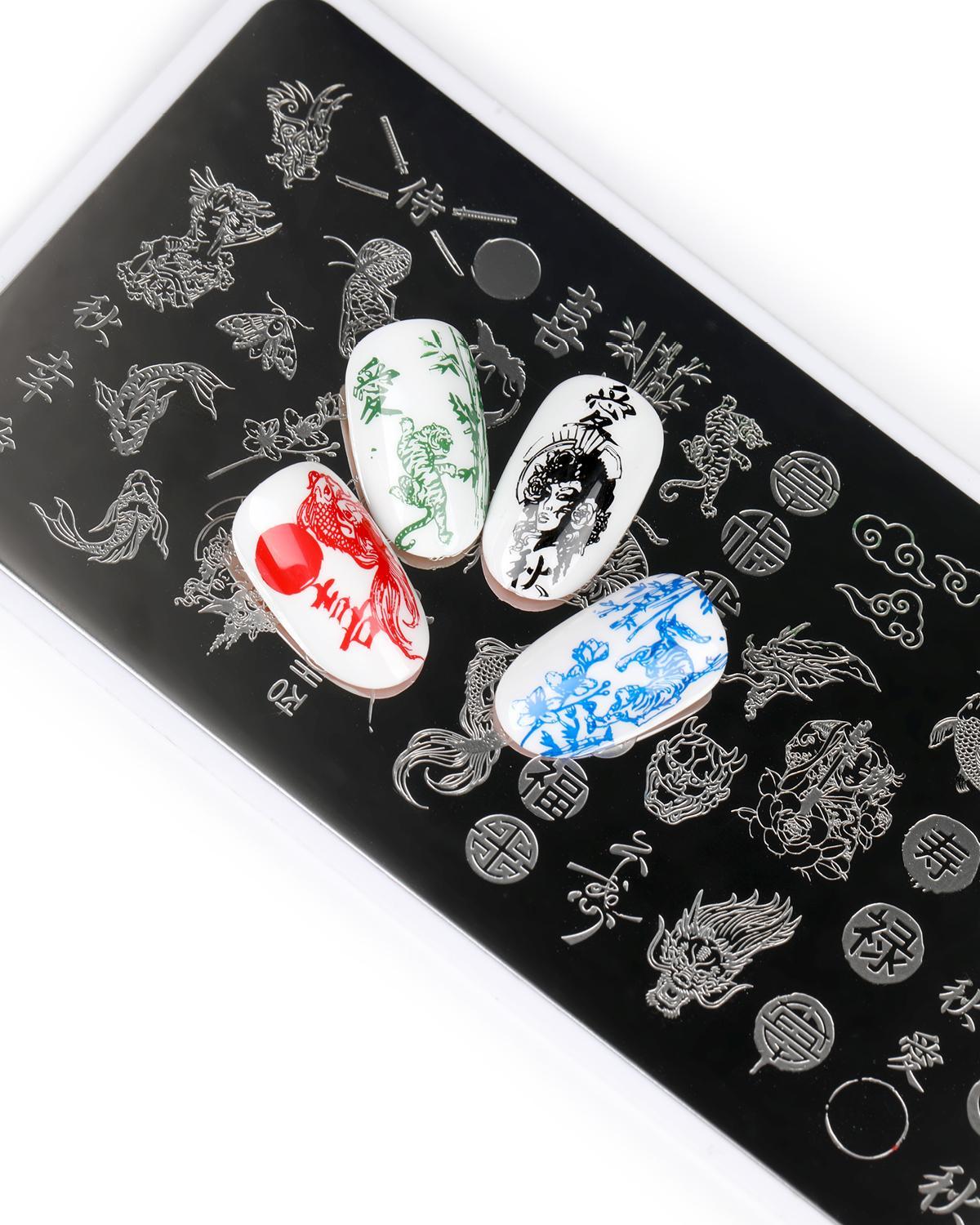 E.MiLac Stamping Plate #01 Asia