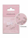 Rhinestones White Opal #4, 50pcs