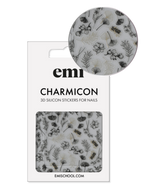 Charmicon 3D Silicone Stickers #212 Floristics