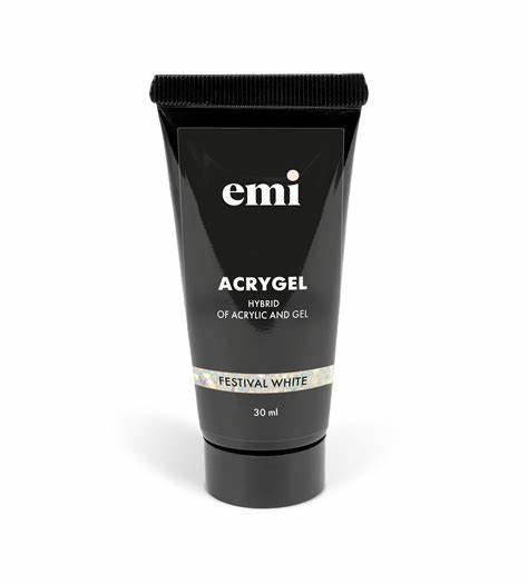 E.MiLac Acrygel Festival White - 30ml