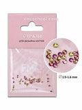 Rhinestones Chameleon #4, 50pcs