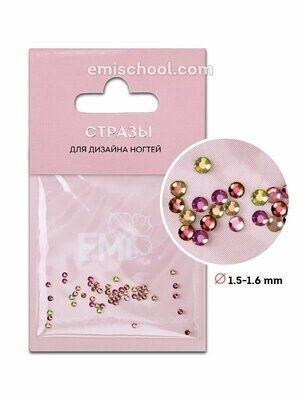 Rhinestones Chameleon #4, 50pcs
