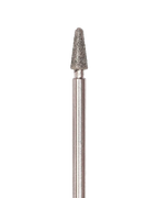 Rotary File - Rounded Cone Shape, Diamond, 3mm ,Medium Abrasiveness