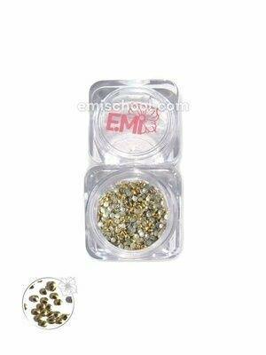 Nail Studs Gold, 1000pcs