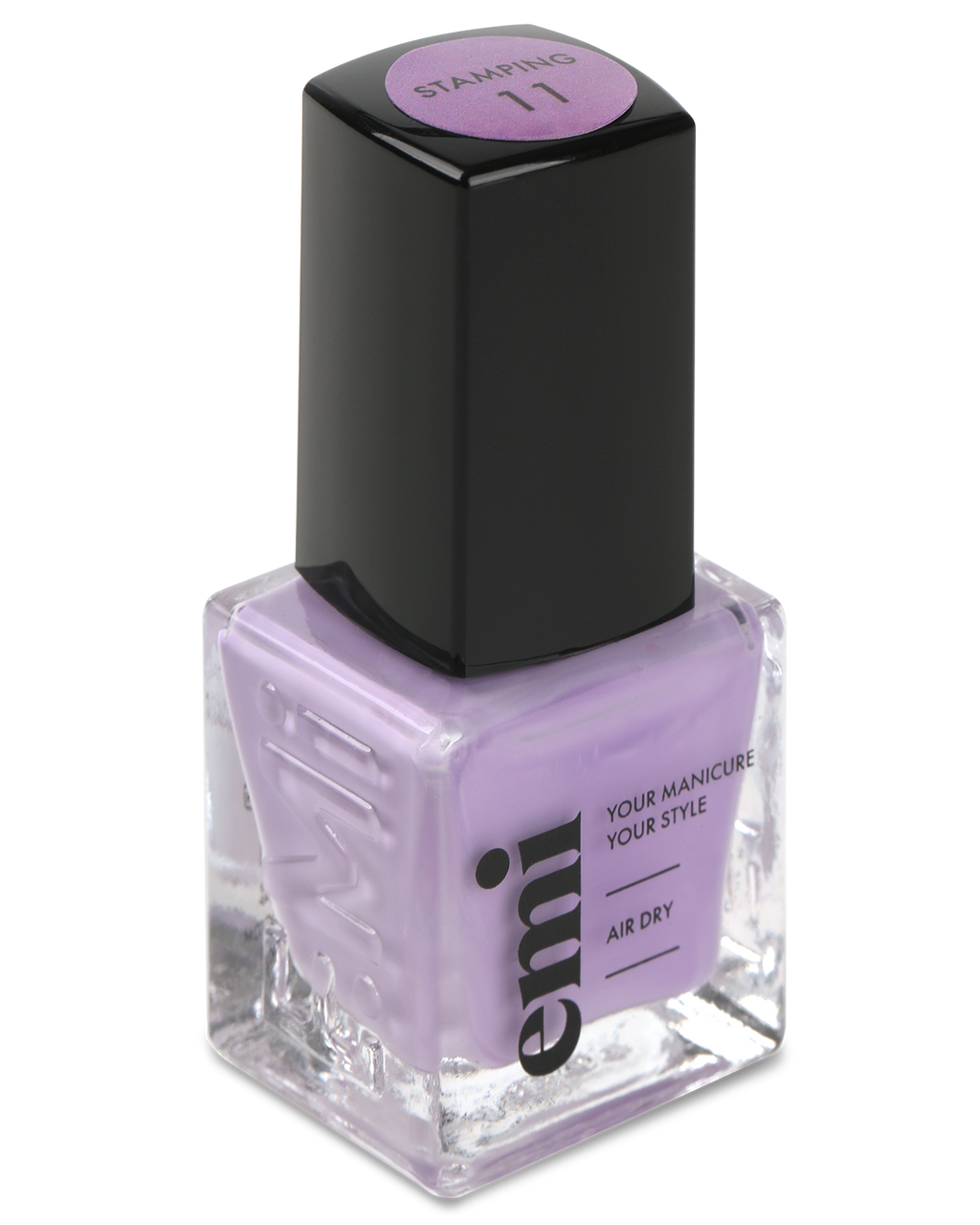 E.MiLac Stamping Polish #11 Violet, 9ml