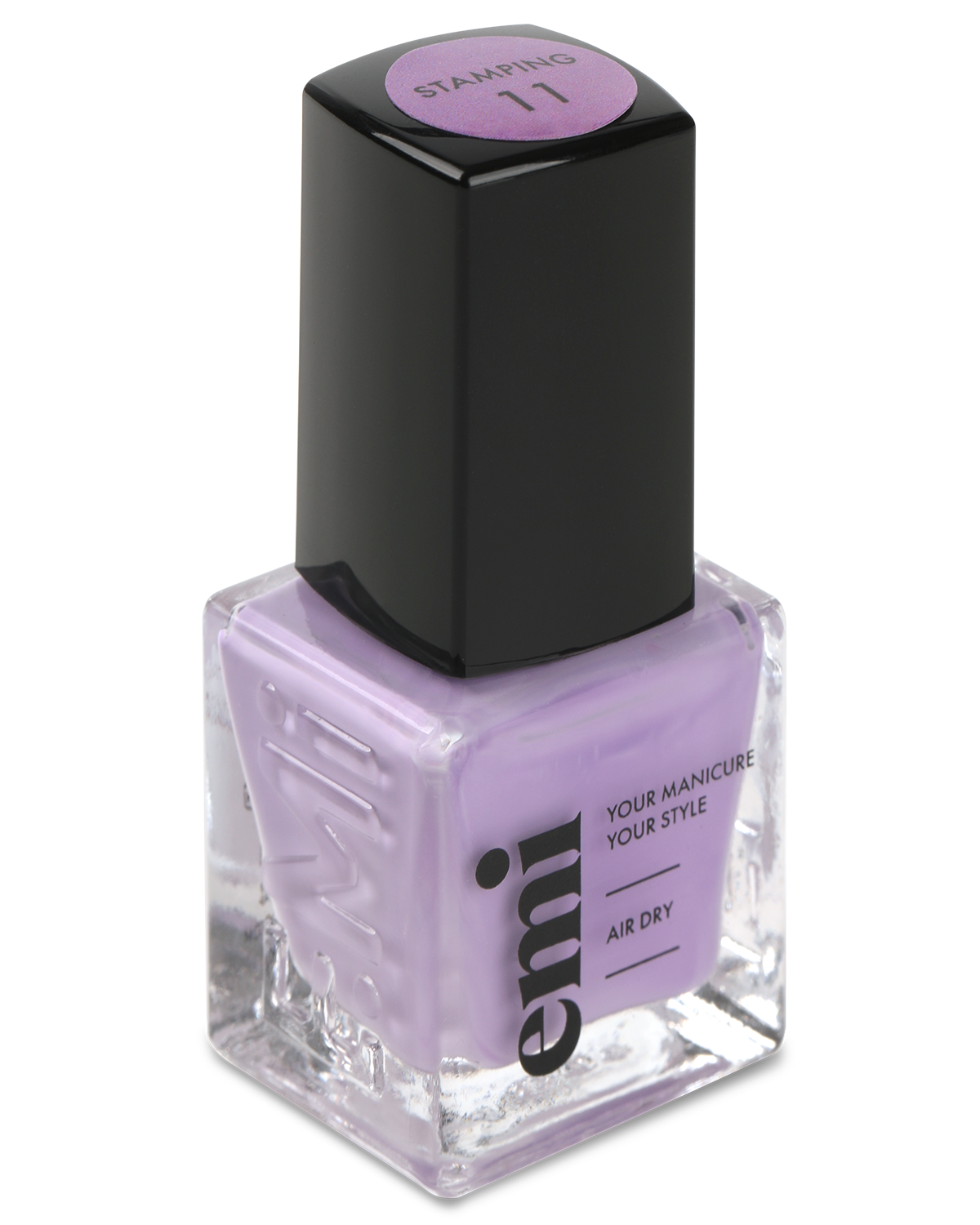 E.MiLac Stamping Polish #11 Violet, 9ml