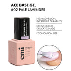 E.MiLac Ace Base Gel #02 Pale Lavender