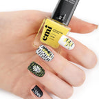 E.MiLac Stamping Polish #05 Yellow, 9ml