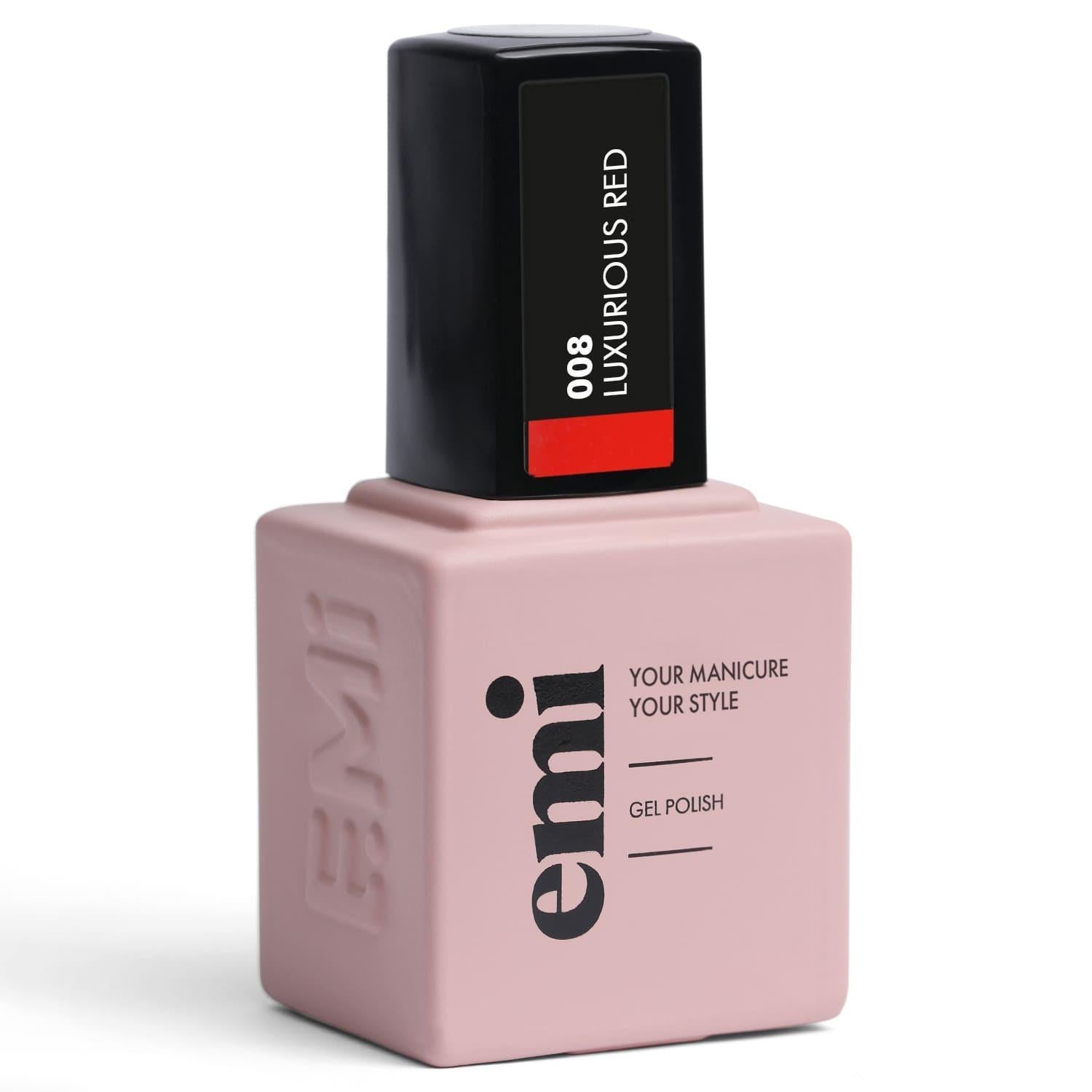 E.MiLac #008 Luxurious Red, 9 ml