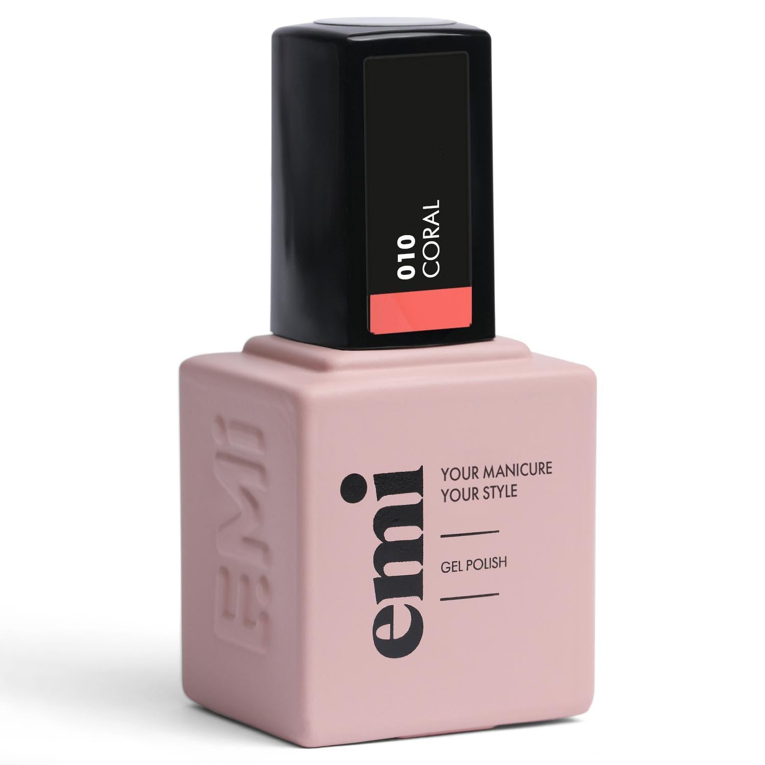E.MiLac #010 Coral, 9 ml