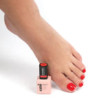 E.MiLac Pedicure #009 Scarlet, 9ml