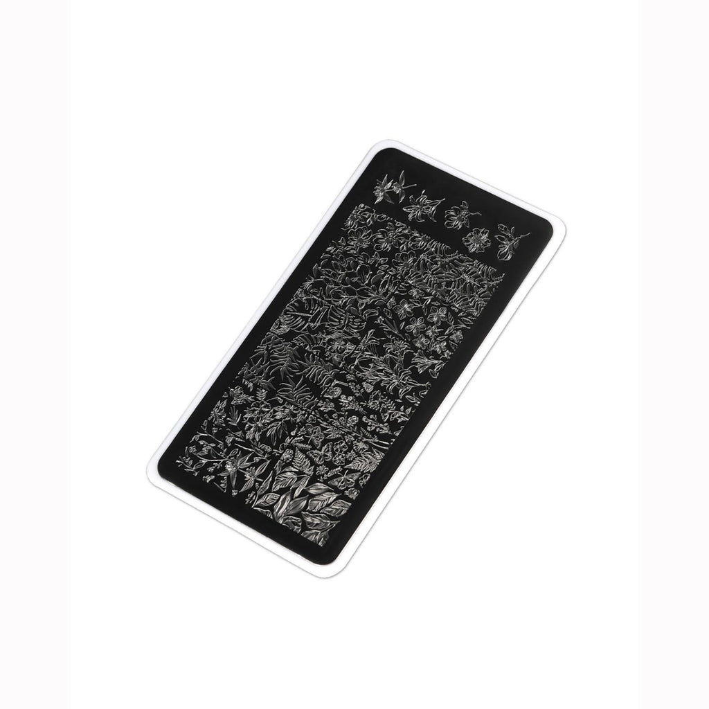 E.MiLac Stamping Plate #15 Magic of Nature