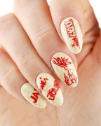 E.MiLac Stamping Polish #06 Red, 9ml