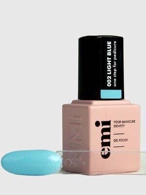 E.MiLac Pedicure #002 Light Blue, 9ml