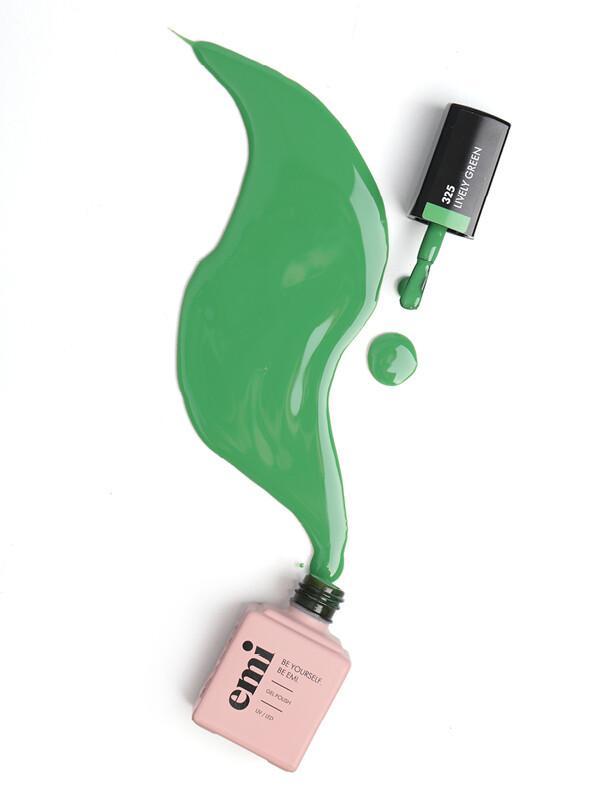 E.MiLac #325 Lively Green, 9 ml