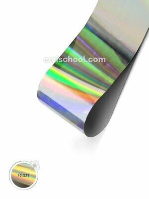 Foil Holographic Silver, 1.5 m