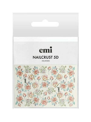 Nailcrust 5D #026 Roses