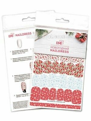 Naildress Slider Design #027 Christmas Print