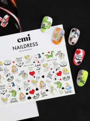 Naildress Slider Design #082 Wonderland
