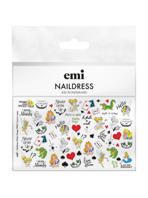 Naildress Slider Design #082 Wonderland