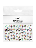 Naildress Slider Design #109 Bright Butterflies