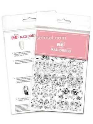 Naildress Slider Design #037 Watercolor Flowers