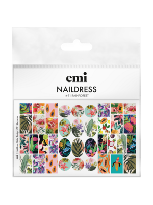 Naildress Slider Design #091 Rainforest