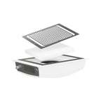 Built-in Nail Dust Collector SHEMAX Style V-PRO White